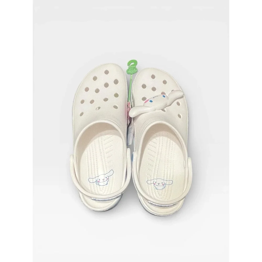 NWT Men's Size 12 Crocs Hello Kitty & Friends Cinnamonroll **Missing A Jibbitz**